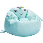 Pouf, doux et confortable, en forme d'animal - Fermeture à l'épreuve des enfants