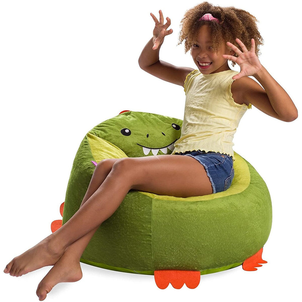 Pouf, doux et confortable, en forme d'animal - Fermeture à l'épreuve des enfants
