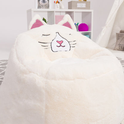 Pouf, doux et confortable, en forme d'animal - Fermeture à l'épreuve des enfants