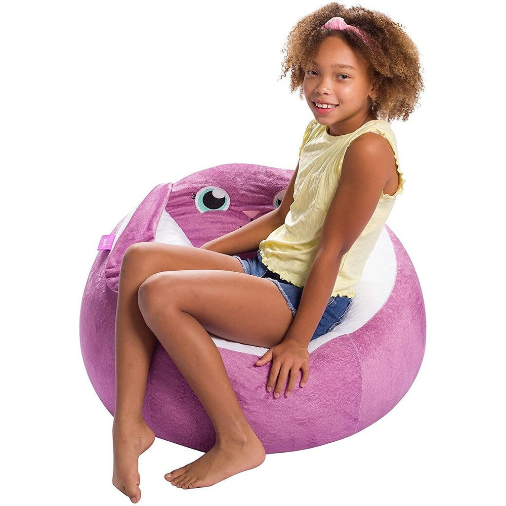 Pouf, doux et confortable, en forme d'animal - Fermeture à l'épreuve des enfants