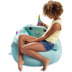 Pouf, doux et confortable, en forme d'animal - Fermeture à l'épreuve des enfants