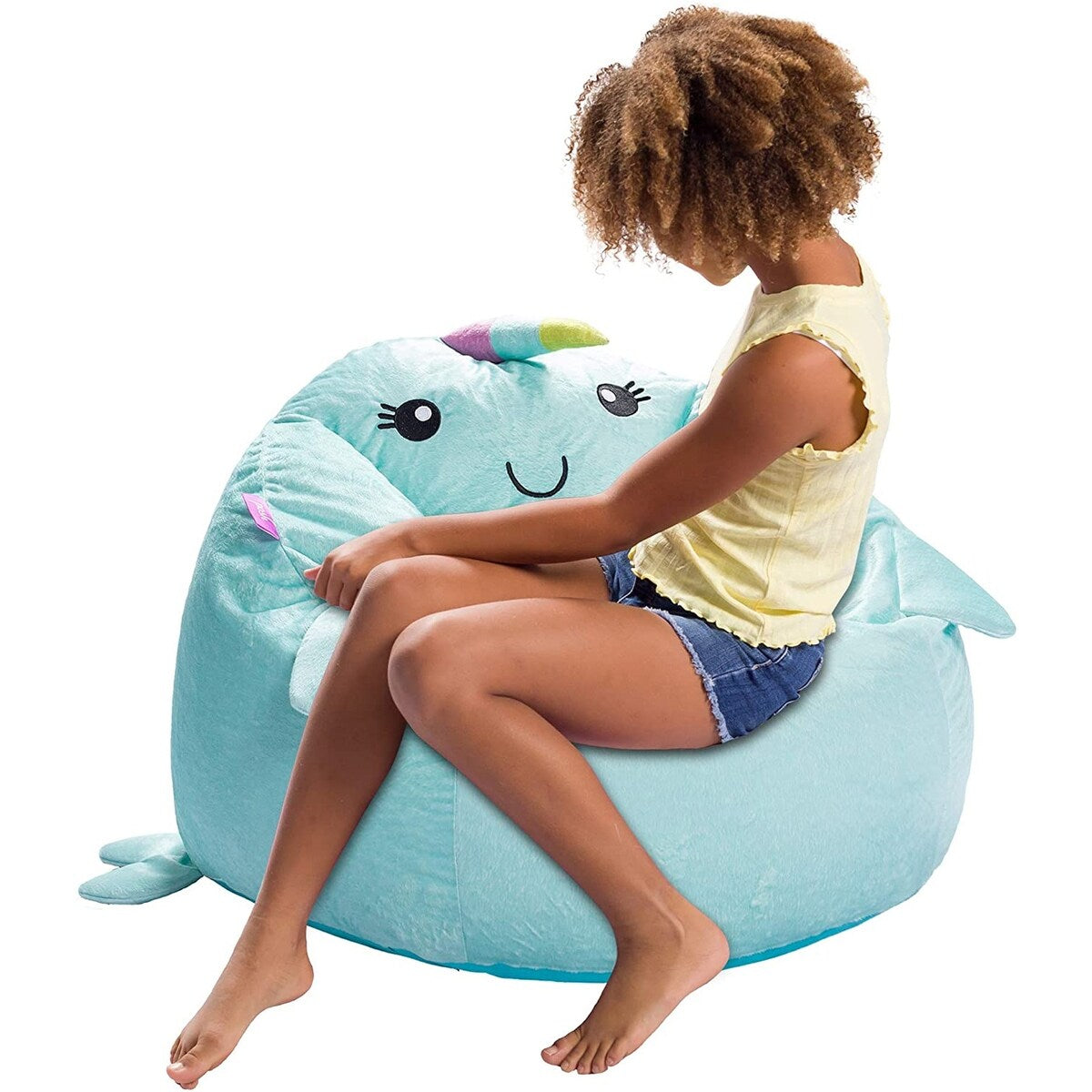 Bean Bag, Soft and Cozy Animal Bean Bag Chair - Child Proof Closure