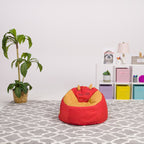 Pouf, doux et confortable, en forme d'animal - Fermeture à l'épreuve des enfants