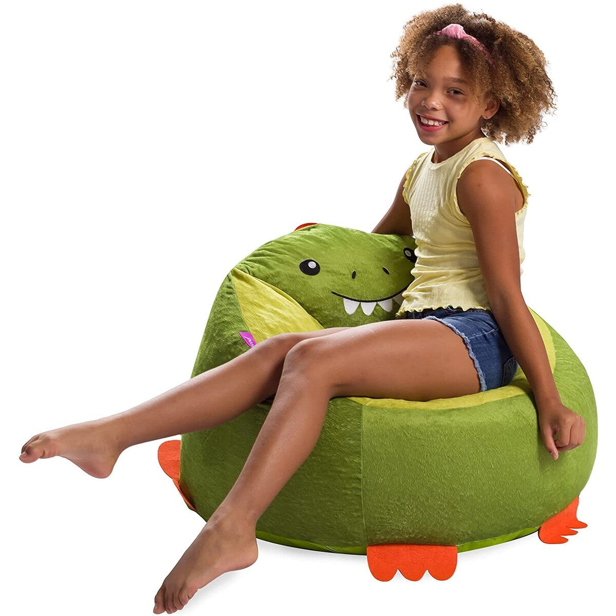 Bean Bag, Soft and Cozy Animal Bean Bag Chair - Child Proof Closure