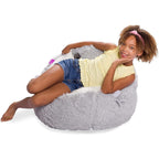 Pouf, doux et confortable, en forme d'animal - Fermeture à l'épreuve des enfants