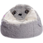 Pouf, doux et confortable, en forme d'animal - Fermeture à l'épreuve des enfants