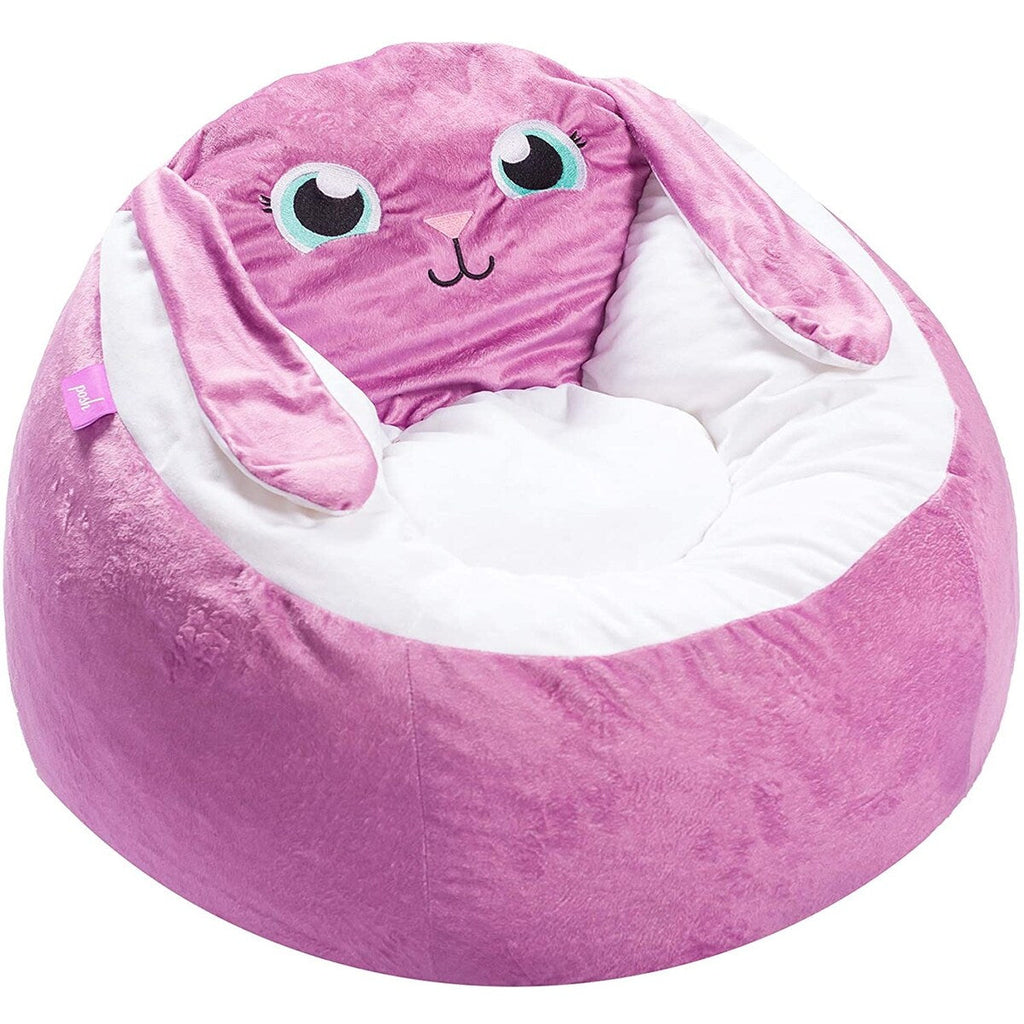 Pouf, doux et confortable, en forme d'animal - Fermeture à l'épreuve des enfants