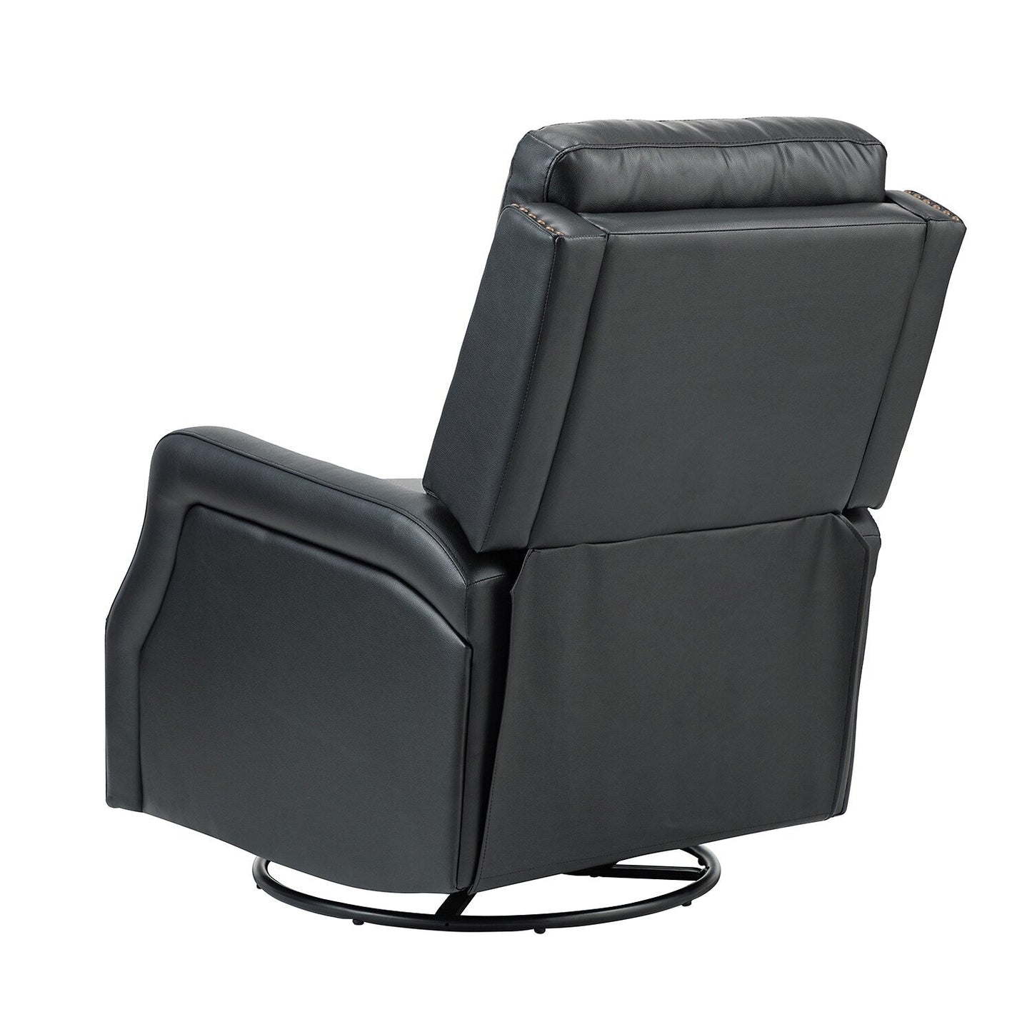 Ensemble de 2 fauteuils inclinables de salon Beatriz avec base en métal