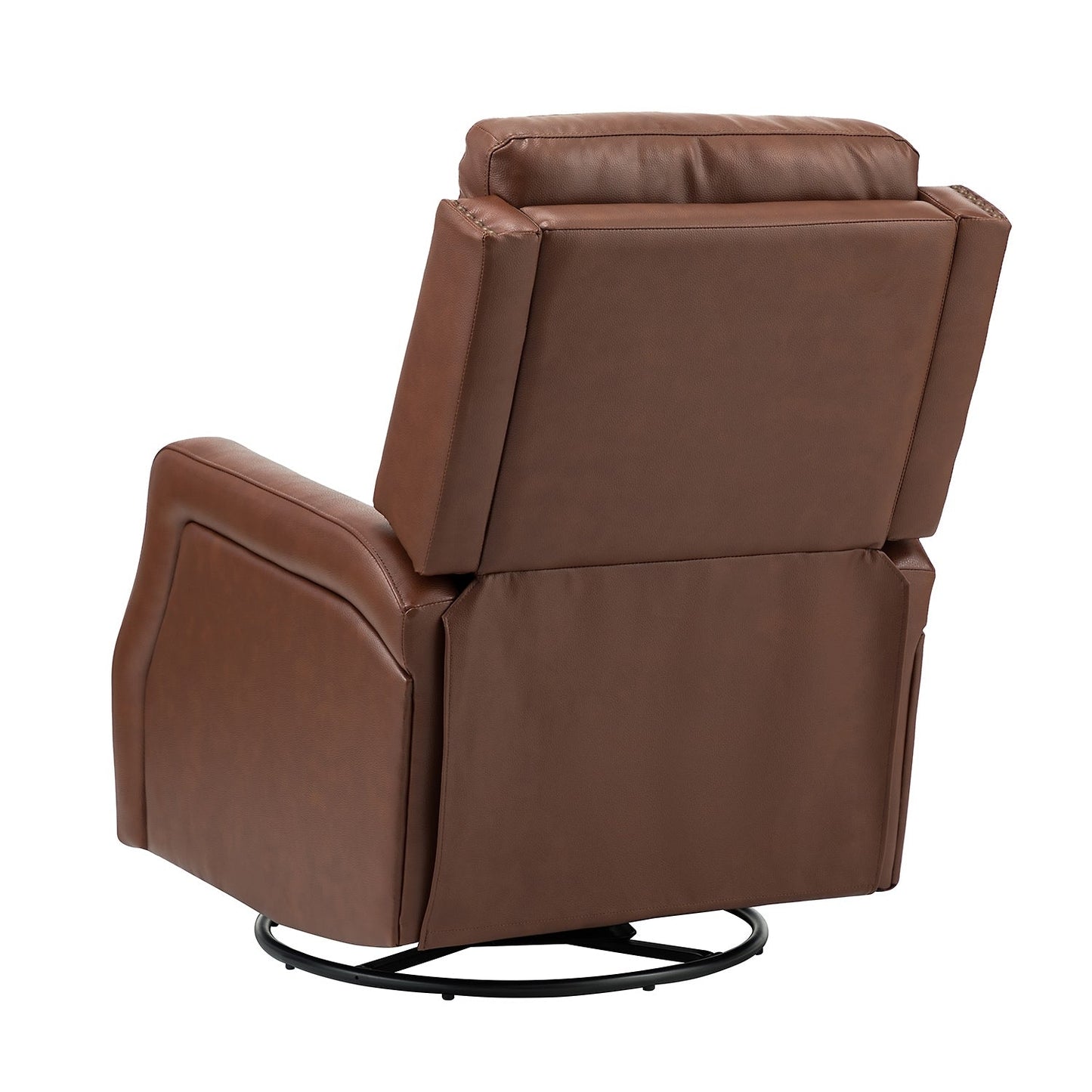 Ensemble de 2 fauteuils inclinables de salon Beatriz avec base en métal