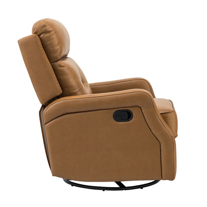 Ensemble de 2 fauteuils inclinables de salon Beatriz avec base en métal