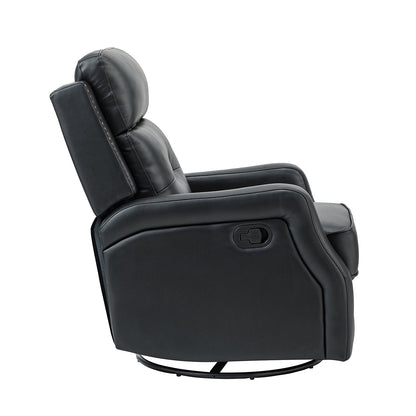 Ensemble de 2 fauteuils inclinables de salon Beatriz avec base en métal