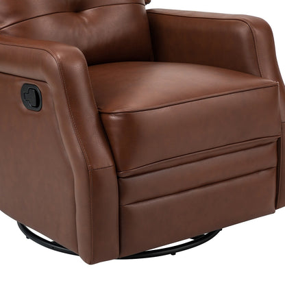 Ensemble de 2 fauteuils inclinables de salon Beatriz avec base en métal