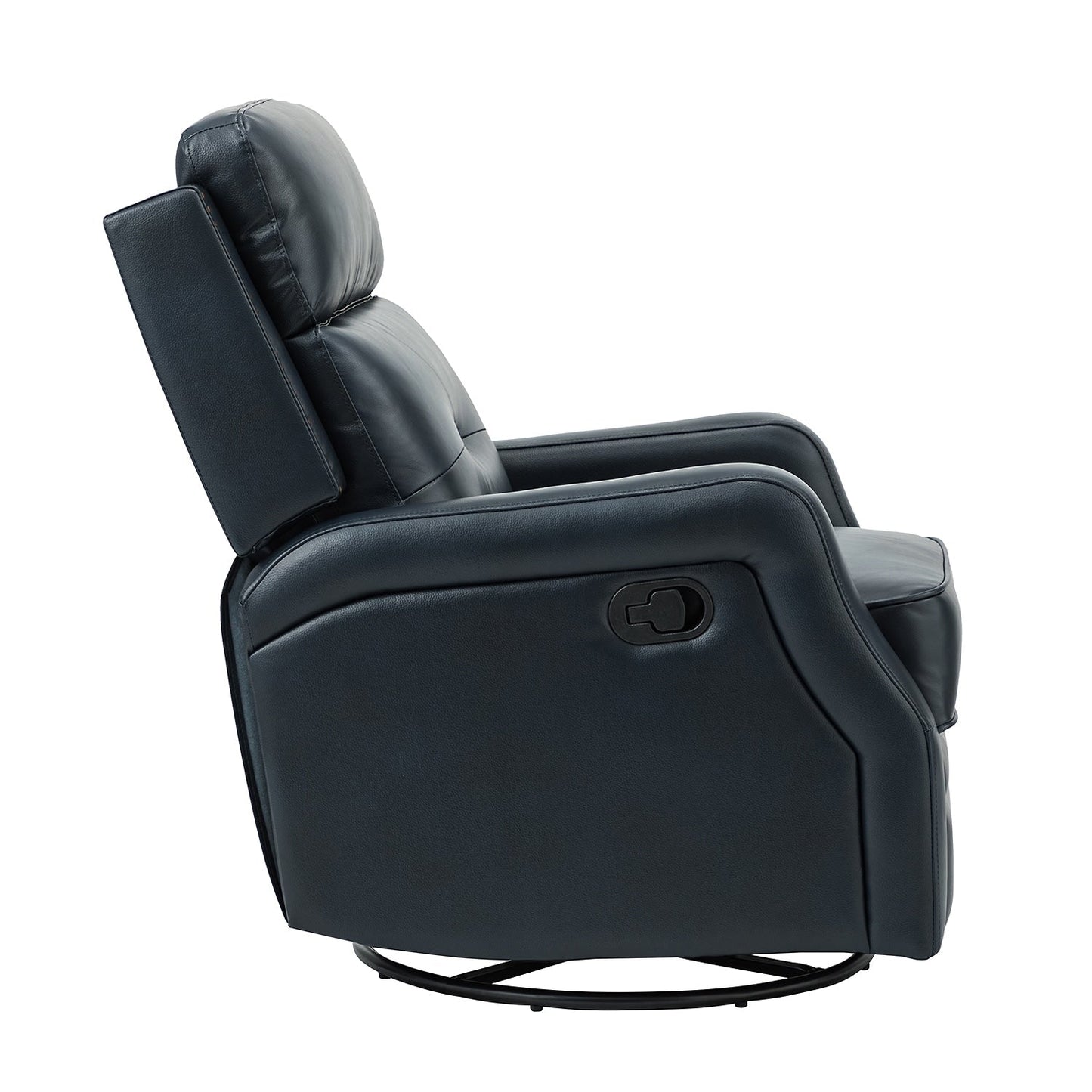 Ensemble de 2 fauteuils inclinables de salon Beatriz avec base en métal