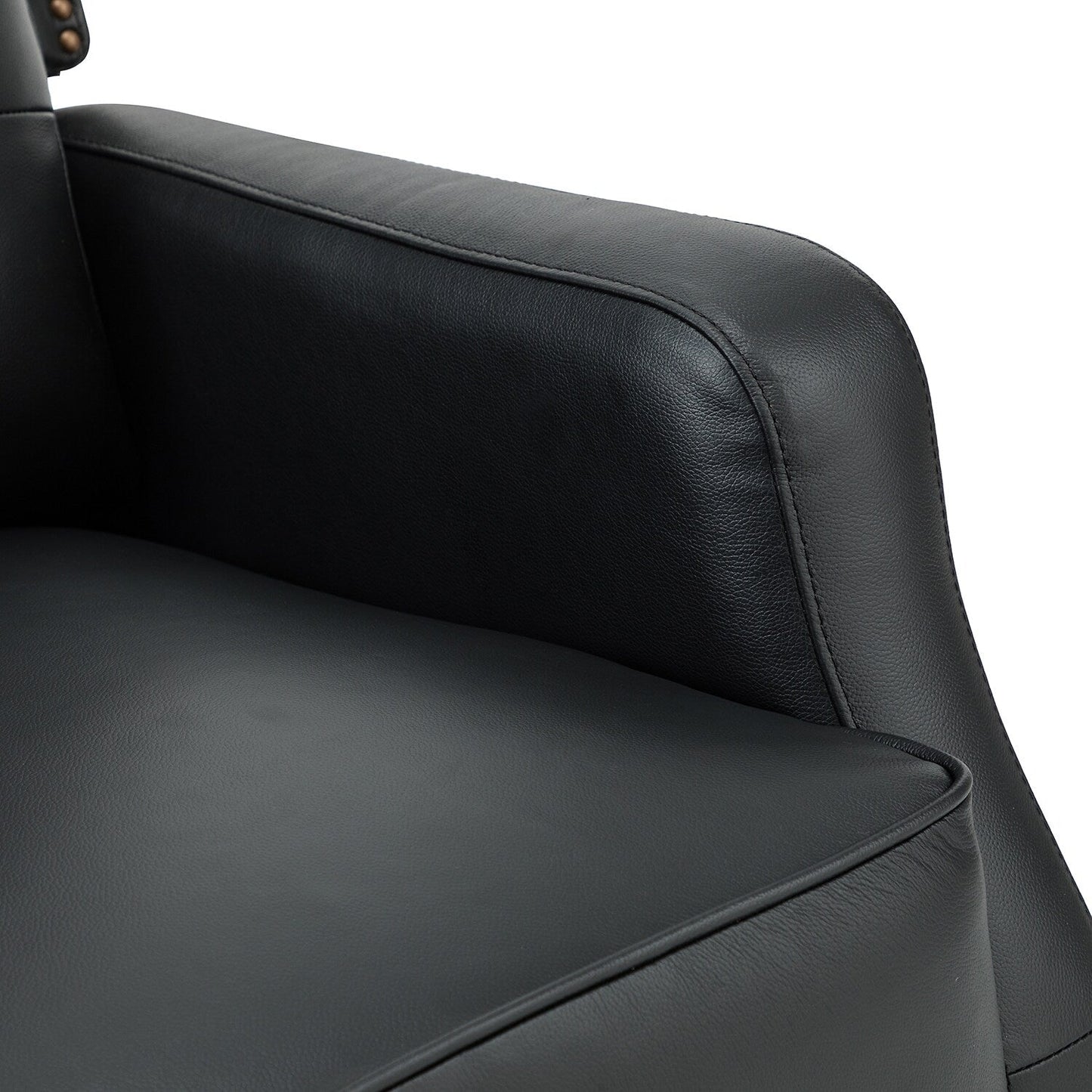 Ensemble de 2 fauteuils inclinables de salon Beatriz avec base en métal