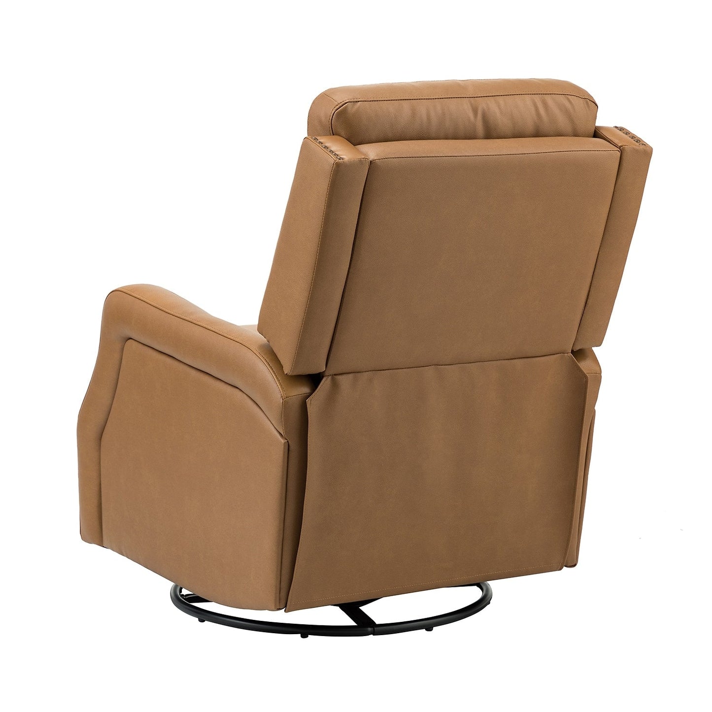 Ensemble de 2 fauteuils inclinables de salon Beatriz avec base en métal