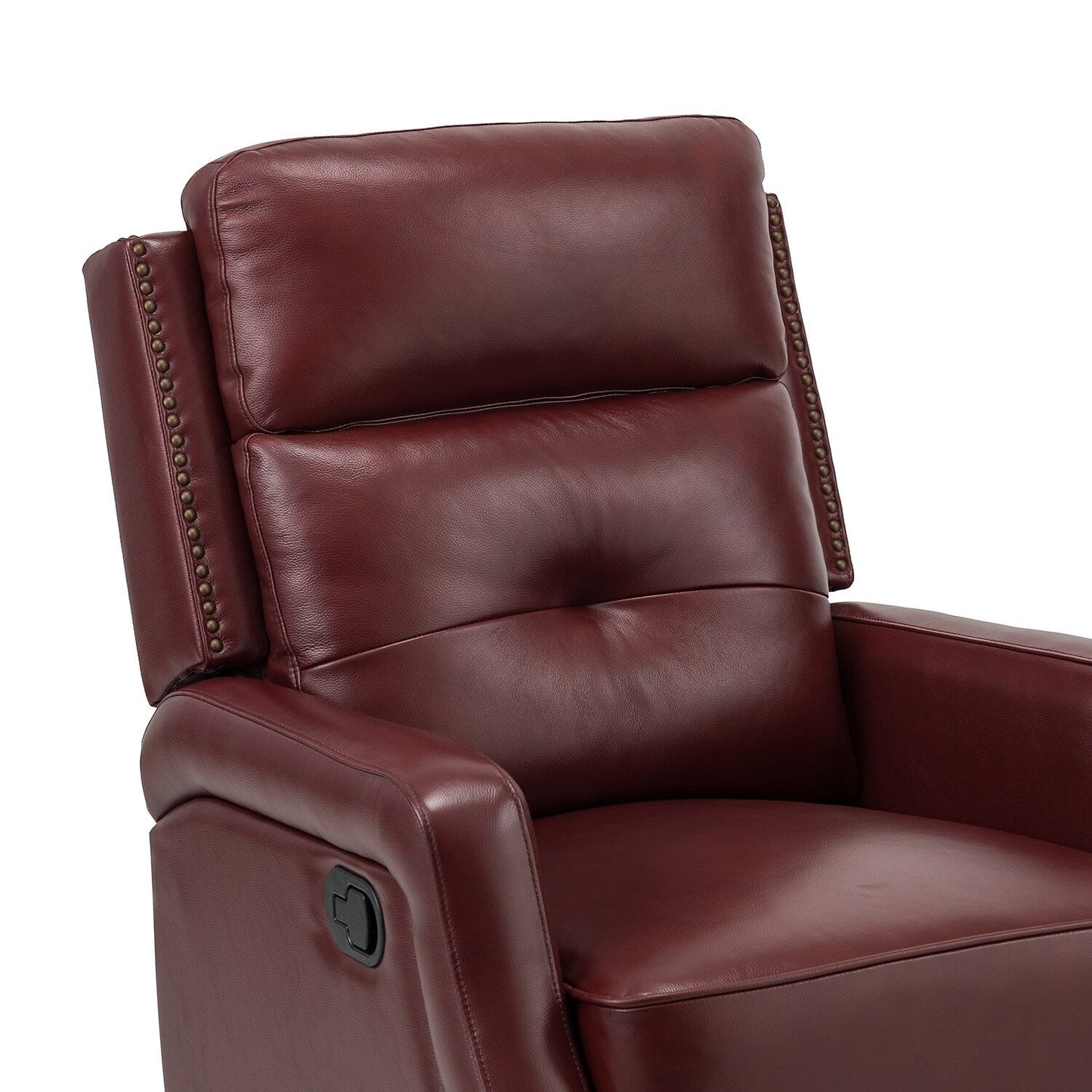 Ensemble de 2 fauteuils inclinables de salon Beatriz avec base en métal