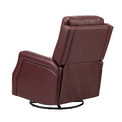 Ensemble de 2 fauteuils inclinables de salon Beatriz avec base en métal