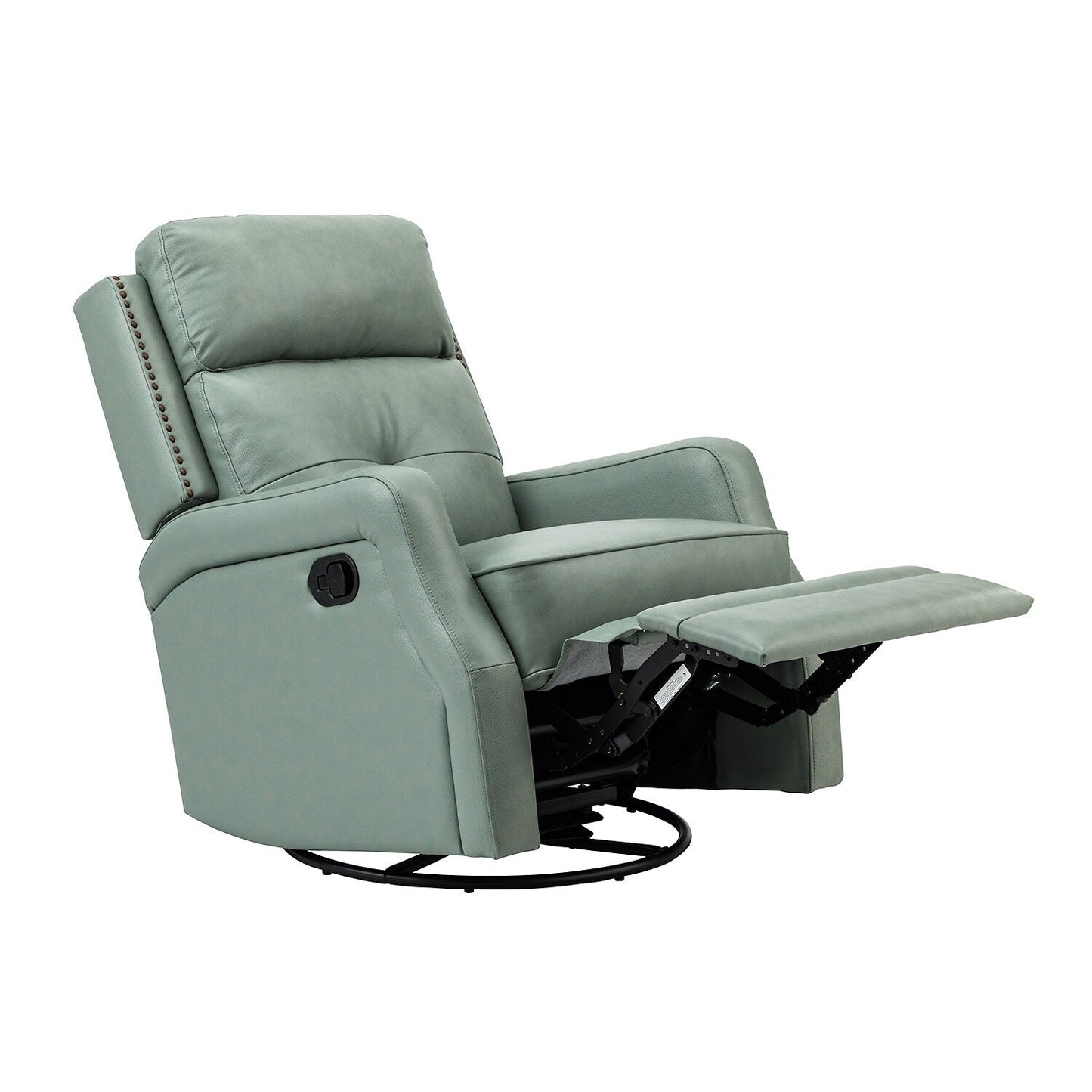 Ensemble de 2 fauteuils inclinables de salon Beatriz avec base en métal