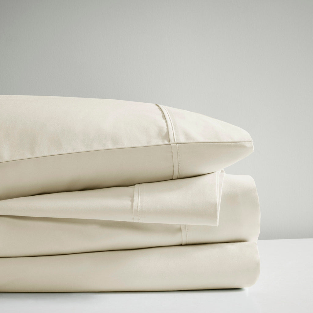 Ensemble de draps rafraîchissants Beautyrest en mélange de coton 1000 fils, 4 pièces