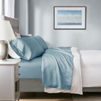 Ensemble de draps rafraîchissants Beautyrest en mélange de coton 1000 fils, 4 pièces