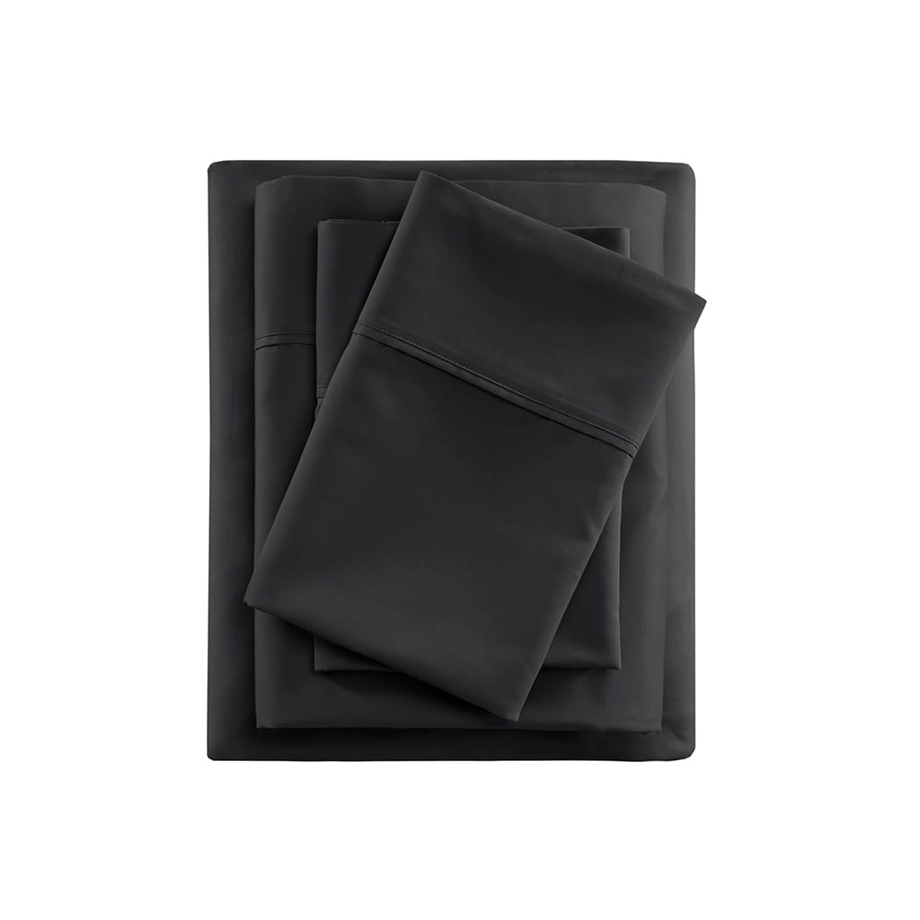 Ensemble de draps rafraîchissants en coton mélangé 600 fils Beautyrest, 4 pièces