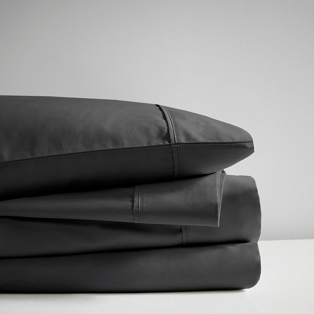 Ensemble de draps rafraîchissants en coton mélangé 600 fils Beautyrest, 4 pièces