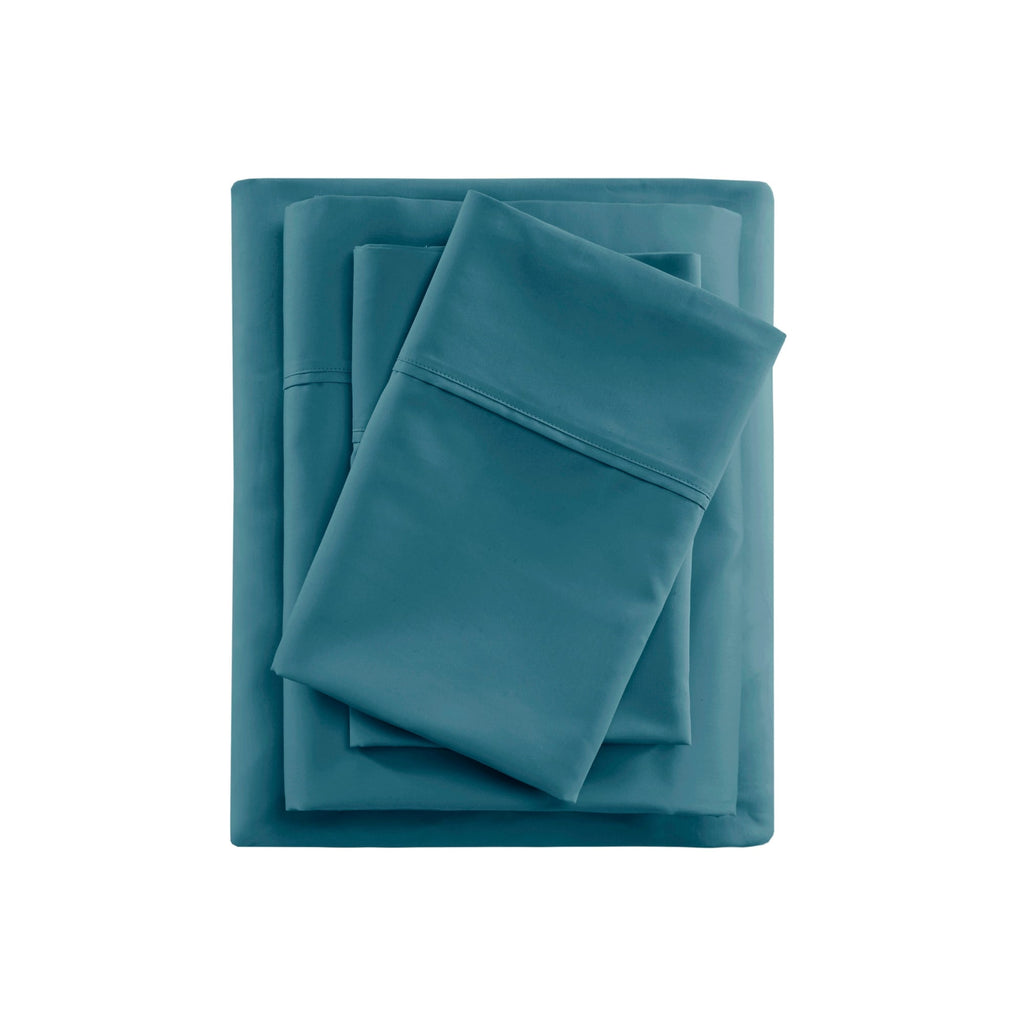 Ensemble de draps rafraîchissants en coton mélangé 600 fils Beautyrest, 4 pièces