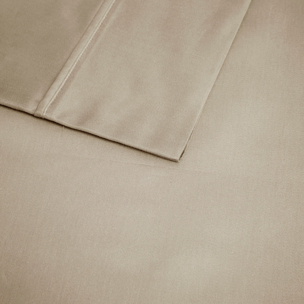 Ensemble de draps rafraîchissants en coton mélangé 600 fils Beautyrest, 4 pièces