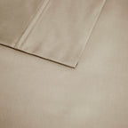 Ensemble de draps rafraîchissants en coton mélangé 600 fils Beautyrest, 4 pièces