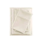 Ensemble de draps rafraîchissants en coton mélangé 600 fils Beautyrest, 4 pièces