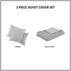 Parure de lit 3 pièces en gaze surdimensionnée Beautyrest Miro (coussin non inclus)