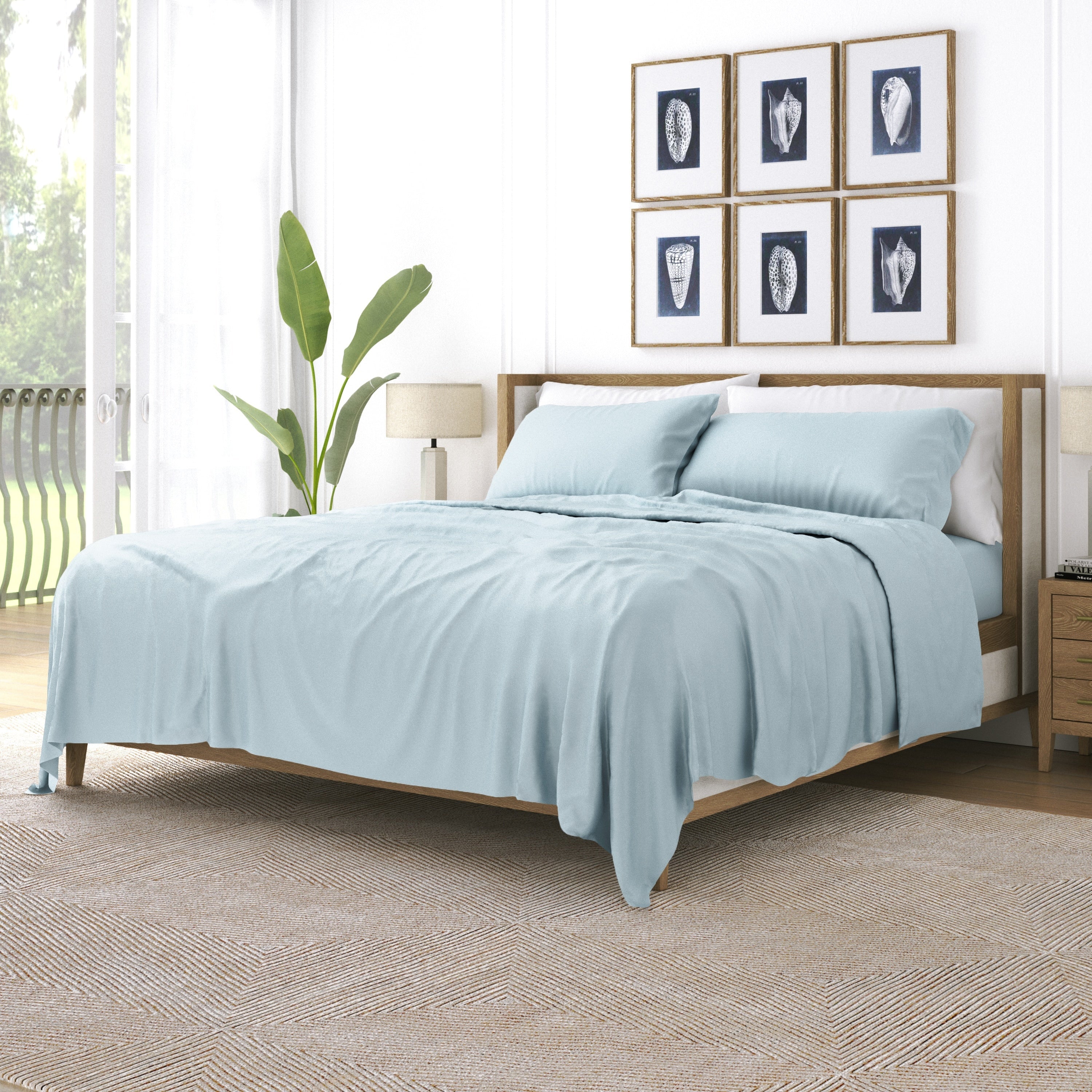 Parure de draps de luxe Becky Cameron en rayonne de bambou