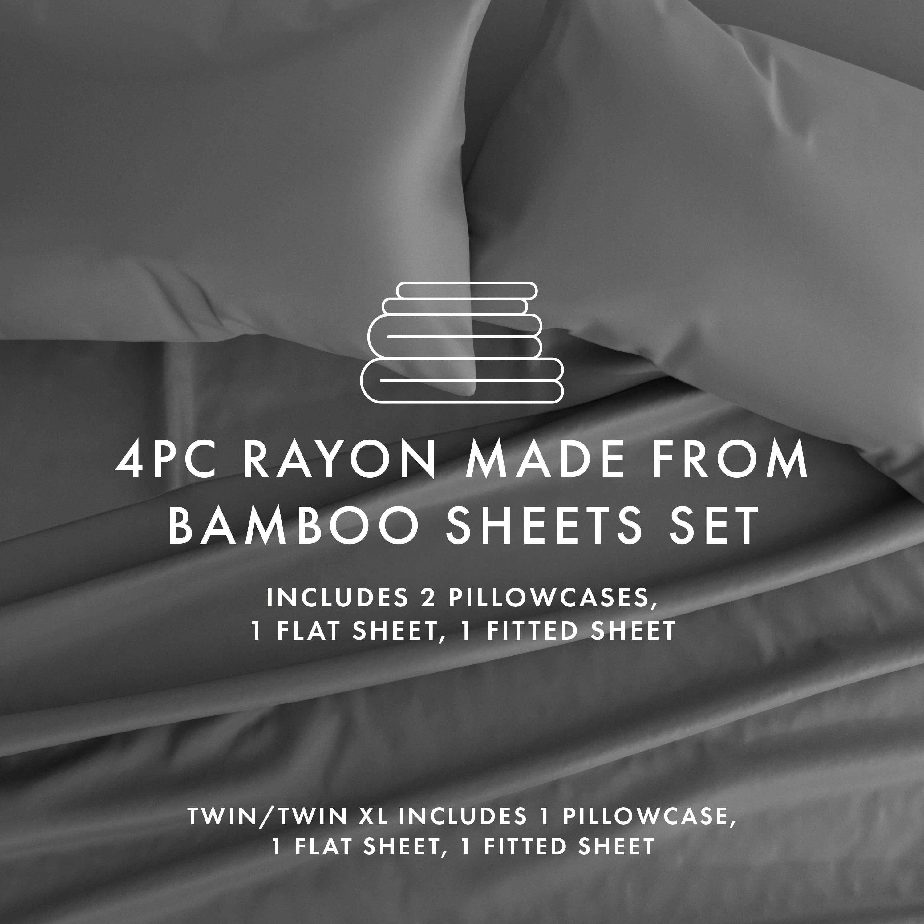 Parure de draps de luxe Becky Cameron en rayonne de bambou