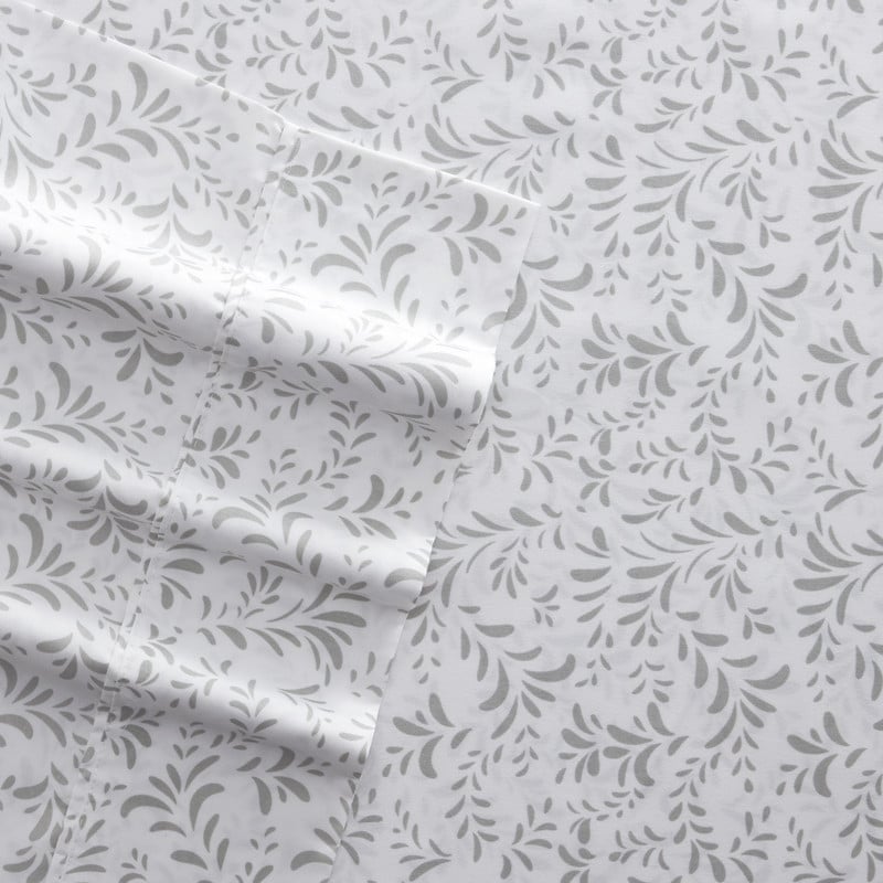 Parure de lit 4 pièces à poches profondes et imprimée Becky Cameron