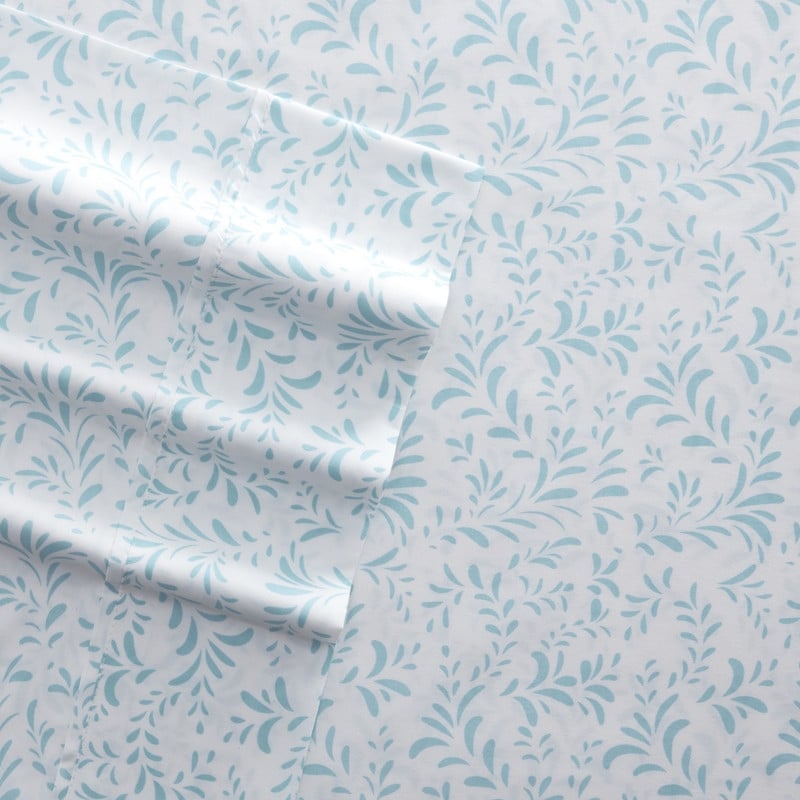 Parure de lit 4 pièces à poches profondes et imprimée Becky Cameron