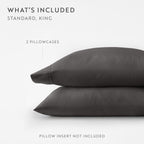 Ensemble de 2 taies d'oreiller en microfibre ultra douce Home Collection