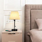 Lot de 2 lampes de chevet avec ports USB