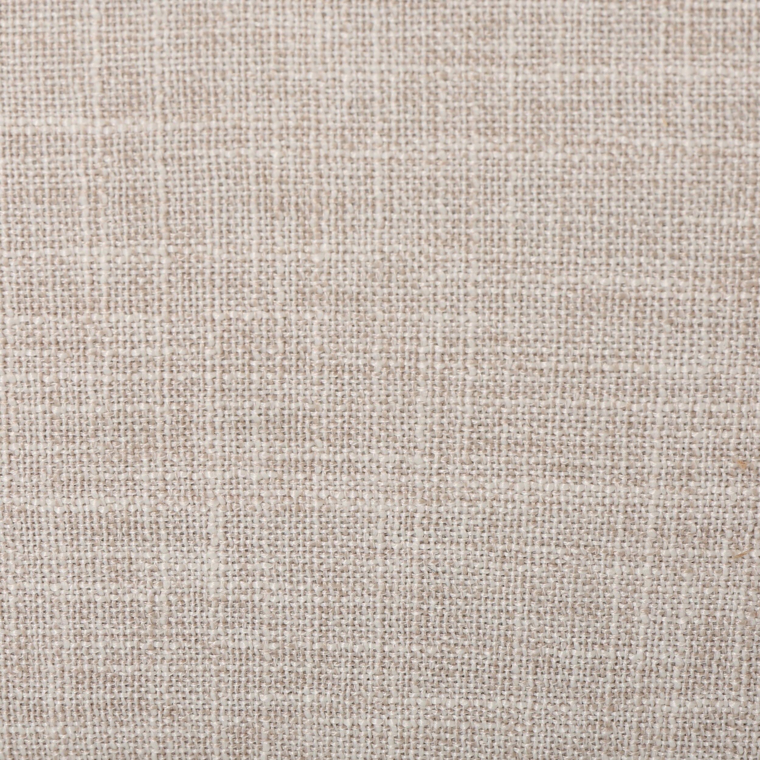 Fauteuil inclinable rembourré en tissu beige de style milieu du siècle avec repose-pieds, dossier capitonné et pieds en hêtre