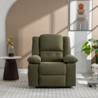 Fauteuil inclinable électrique beige pour personnes âgées avec massage, chauffage, inclinaison réglable, poches latérales et positions illimitées