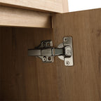 Meuble-lavabo Beingnext 24/30/36 avec porte à fermeture douce et étagère réglable