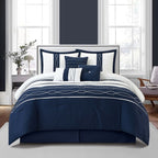 Ensemble de couette géométrique moderne Bellerose 7 pièces