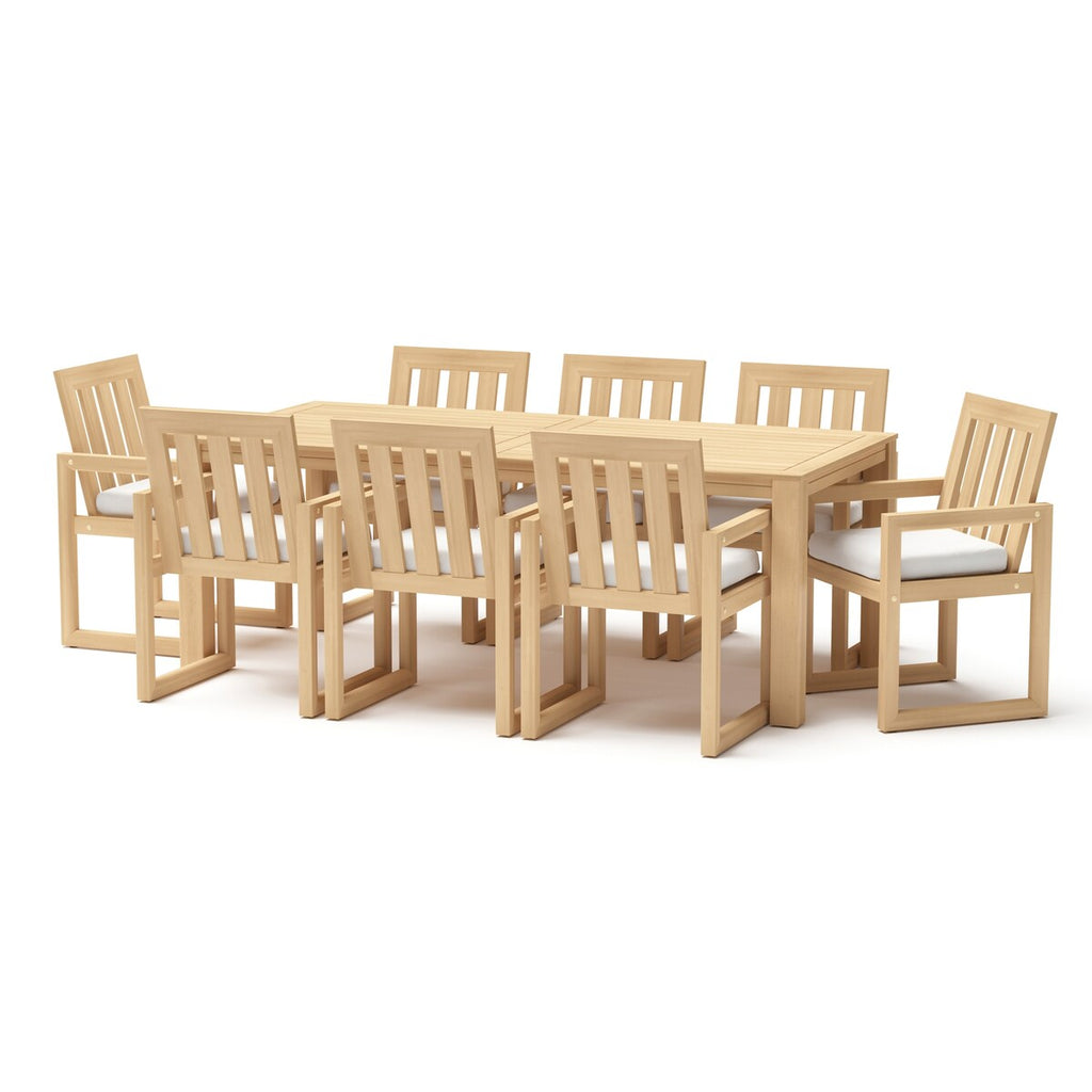 Ensemble de salle à manger d'extérieur Benson Sunbrella 9 pièces
