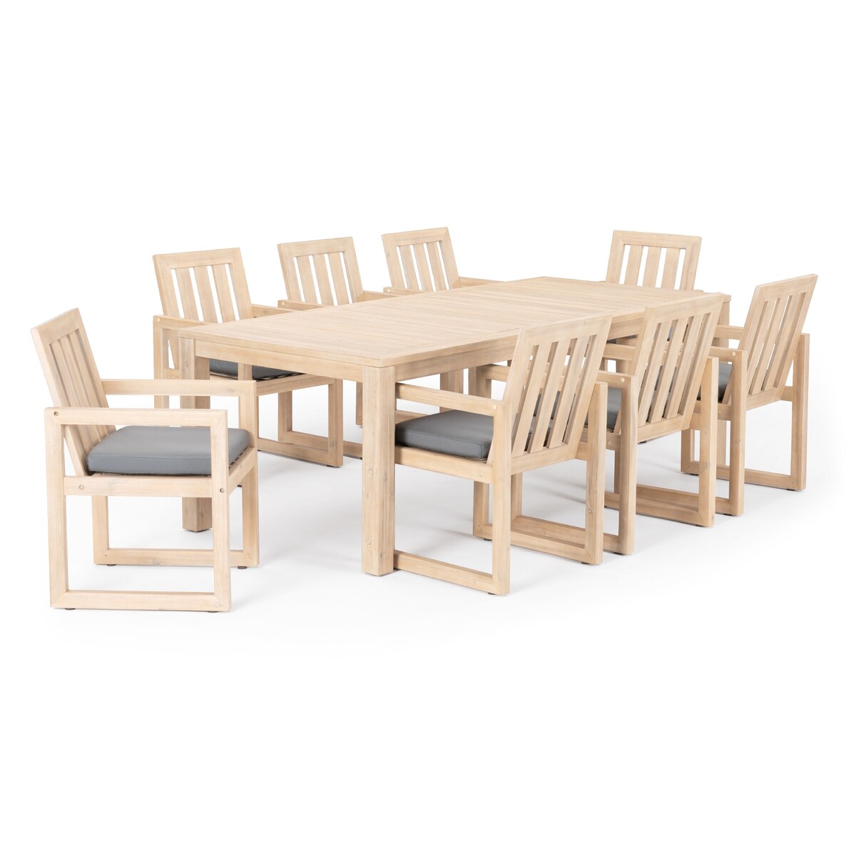 Ensemble de salle à manger d'extérieur Benson Sunbrella 9 pièces