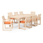 Ensemble de salle à manger d'extérieur Benson Sunbrella 9 pièces