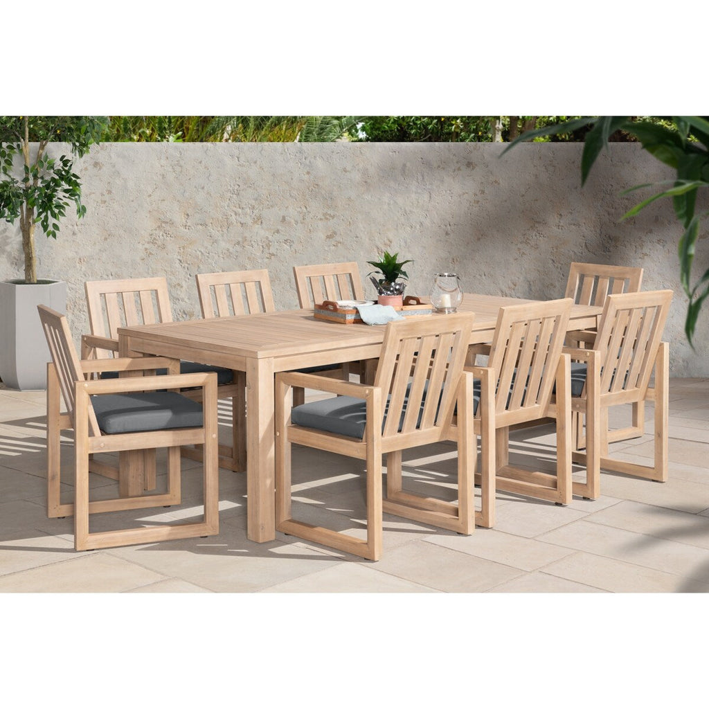 Ensemble de salle à manger d'extérieur Benson Sunbrella 9 pièces