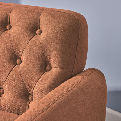 Petit canapé Bernice, style Mid-Century Modern, par Christopher Knight Home
