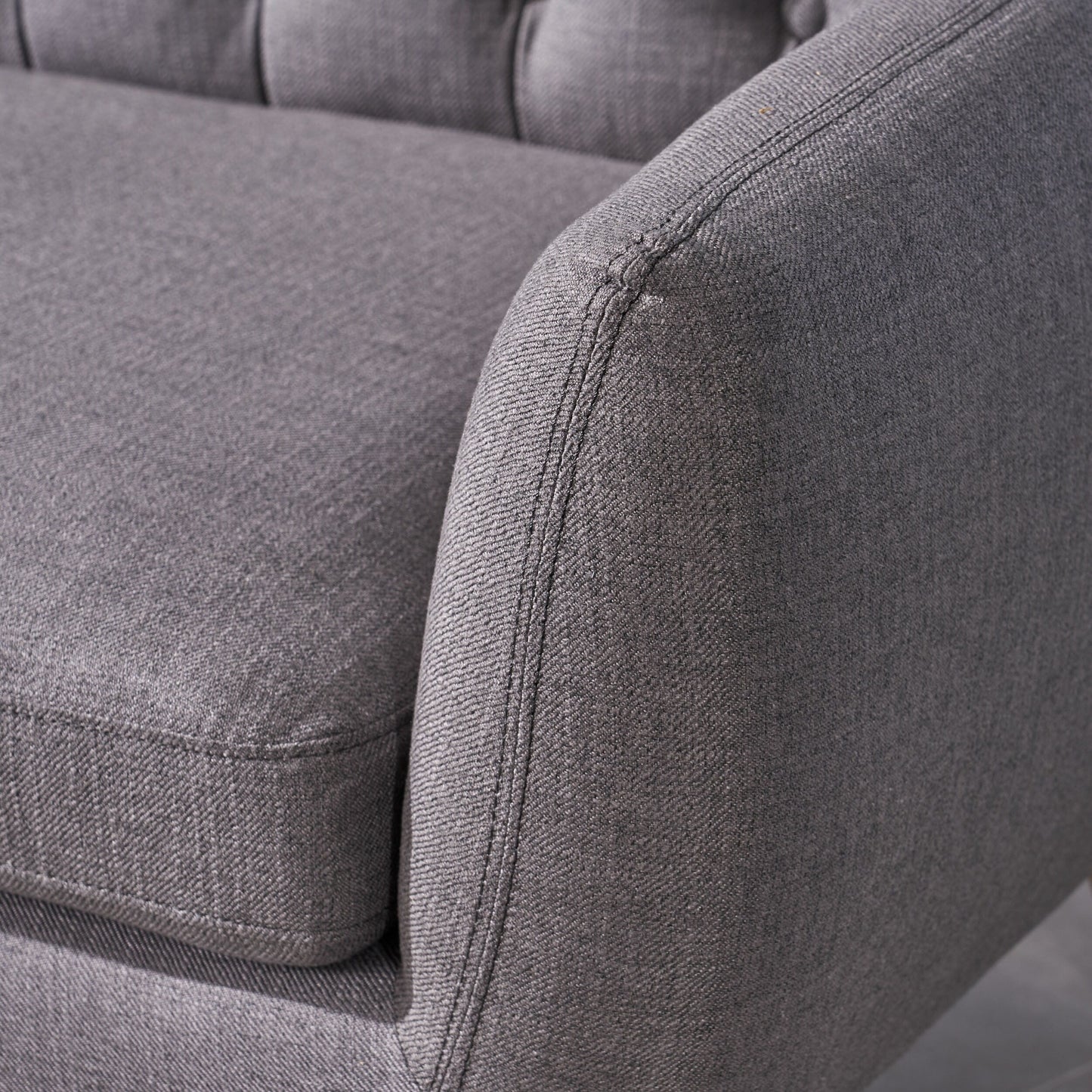 Petit canapé Bernice, style Mid-Century Modern, par Christopher Knight Home
