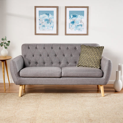 Petit canapé Bernice, style Mid-Century Modern, par Christopher Knight Home