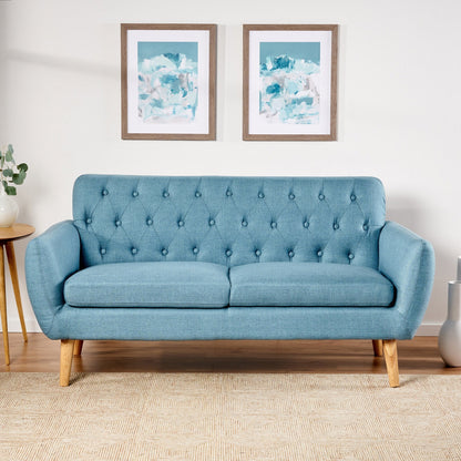 Petit canapé Bernice, style Mid-Century Modern, par Christopher Knight Home