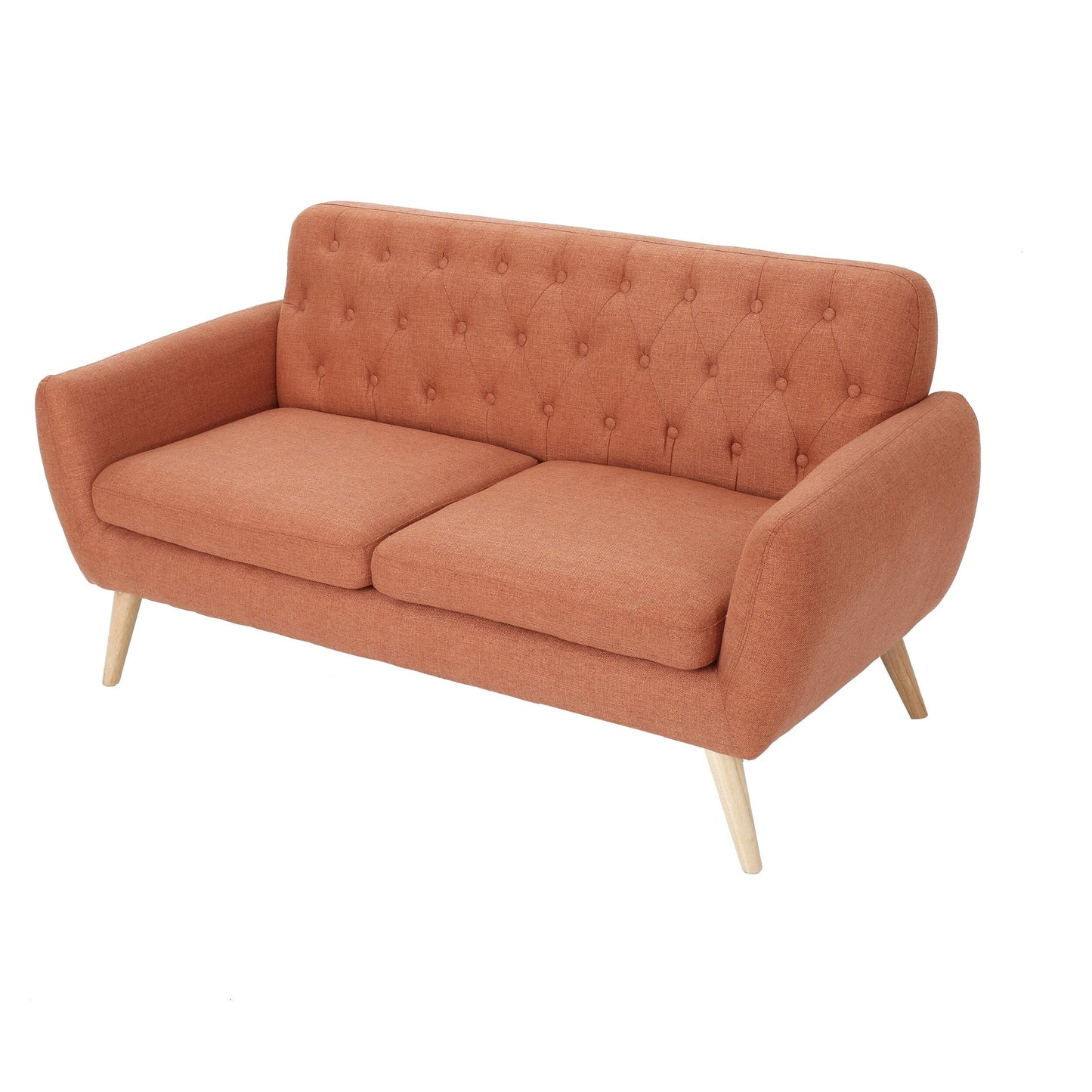 Petit canapé Bernice, style Mid-Century Modern, par Christopher Knight Home
